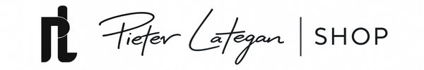Pieter Lategan | SHOP logo with PL monogram and signature